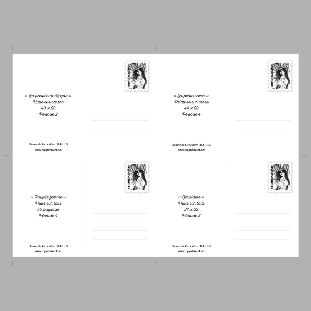 Cartes Postales Planche 1 - 2